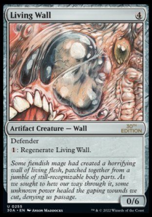 Living Wall (Magic 30th Anniversary Edition) Trading Card