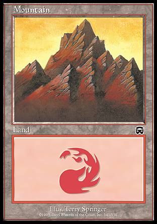 Mountain (Mercadian Masques) Trading Card