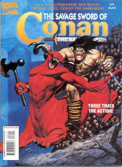 The Savage Sword of Conan #231 Comic