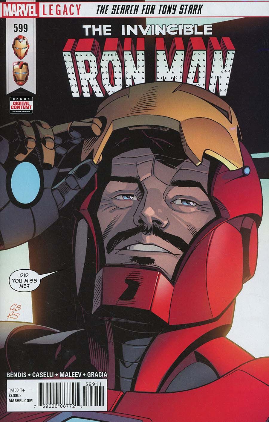 Invincible Iron Man #599 Comic