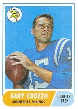 Gary Cuozzo 1968 Topps #185 Sports Card