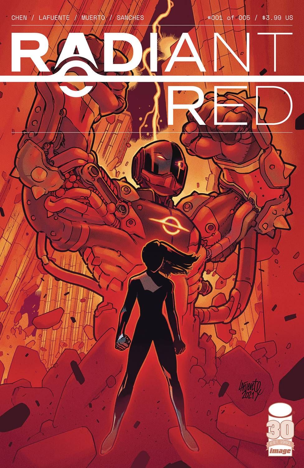 Radiant Red #1 Comic