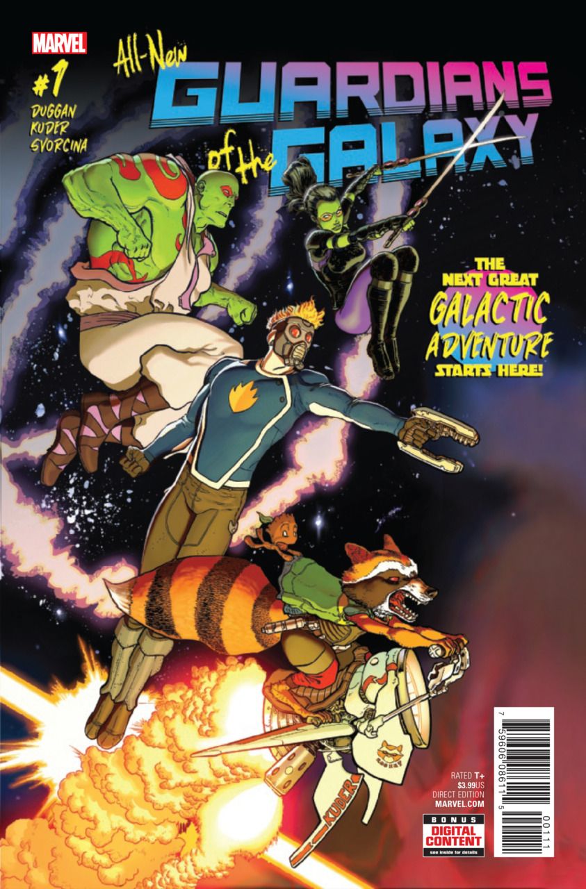 All-New Guardians of the Galaxy #1 Comic