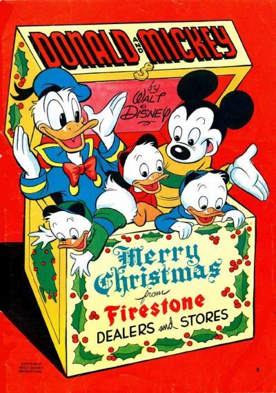Donald and Mickey Merry Christmas #1949 Comic