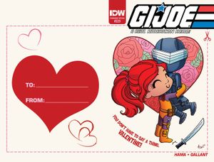 G.I. Joe: A Real American Hero #225 (Valentines Day Card Variant)