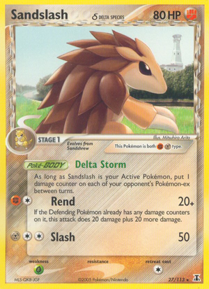 Sandslash δ (27/113) - Delta Species