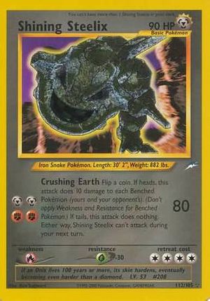 Shining Steelix (112/105) - Neo Destiny (Unlimited)