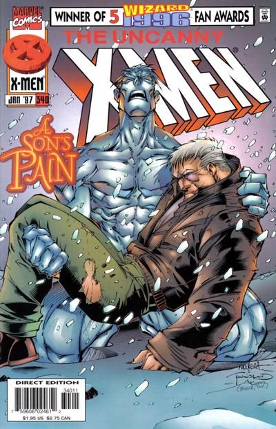 Uncanny X-Men #340 Comic