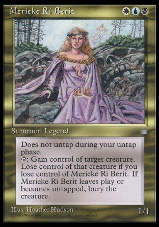 Merieke Ri Berit (Ice Age) Trading Card