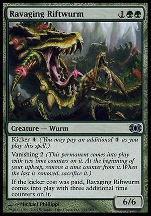 Ravaging Riftwurm (Future Sight)