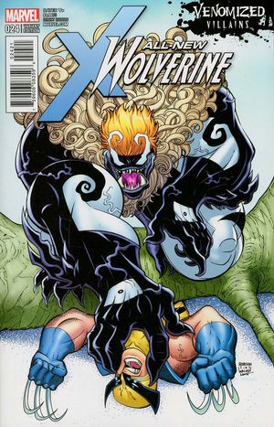 All New Wolverine #24 (Venomized Sabretooth Variant)