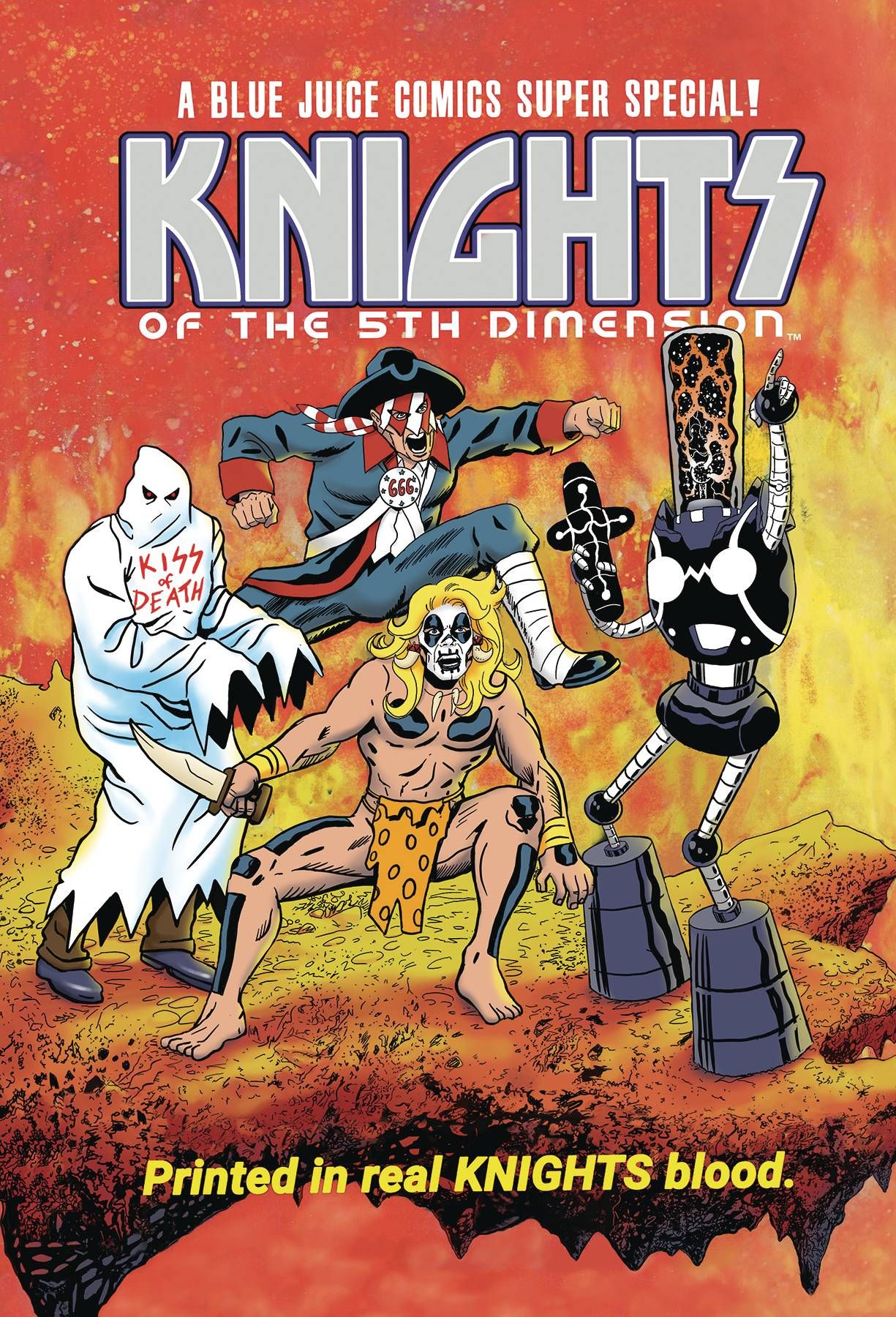Knights Of The Fifth Dimension #4 Comic