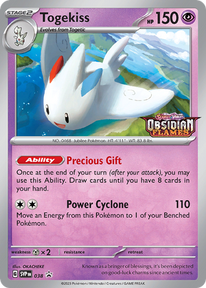 Togekiss (38/148) - Scarlet & Violet Black Star Promos