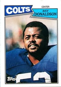 Ray Donaldson 1987 Topps #381 Sports Card