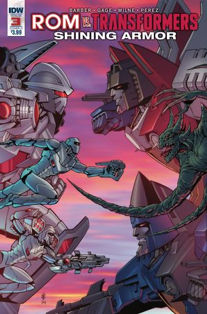 Rom vs Transformers: Shining Armor #3 (Cover C Coller)