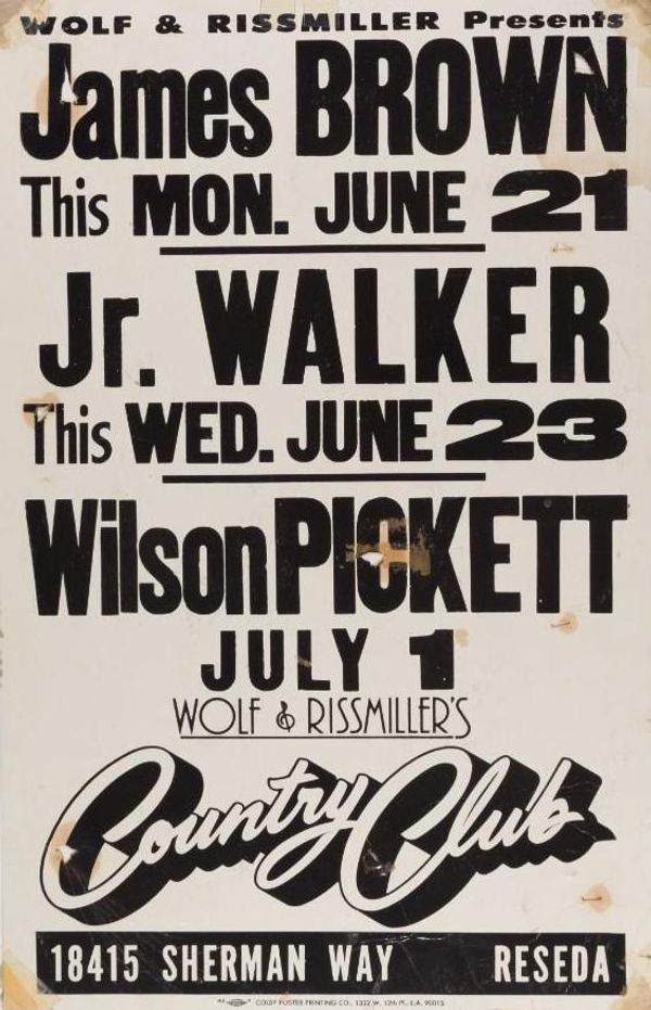 James Brown & Jr Walker Rissmiller's 1982