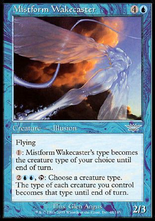 Mistform Wakecaster (Legions) Trading Card