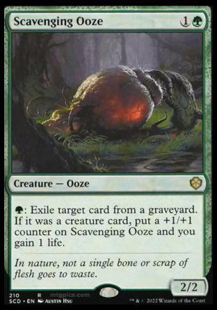 Scavenging Ooze (Starter Commander Decks) Trading Card