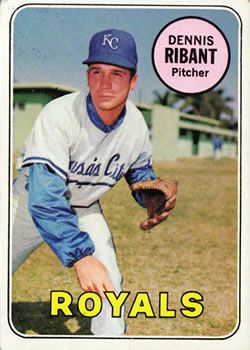 Dennis Ribant 1969 Topps #463 Sports Card