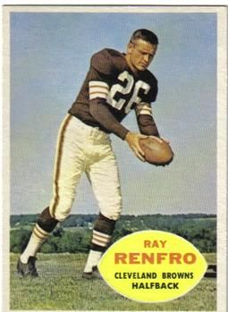 Ray Renfro 1960 Topps #26 Sports Card