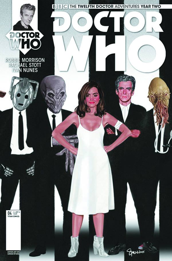 Doctor who: The Twelfth Doctor Year Two #4 (Cover C 10 Copy Cover)
