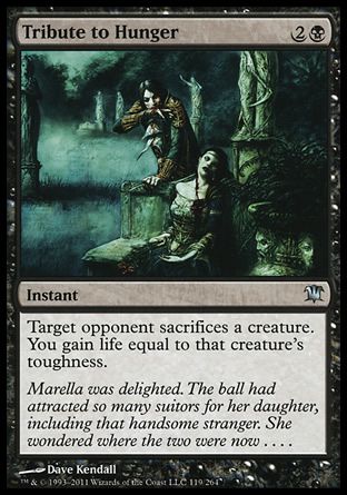 Tribute to Hunger (Innistrad) Trading Card