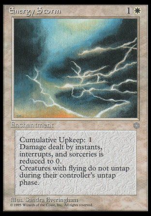 Energy Storm (Ice Age) Trading Card