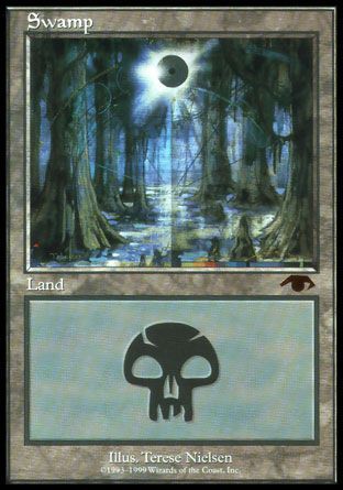 Swamp (GURU Lands) Trading Card