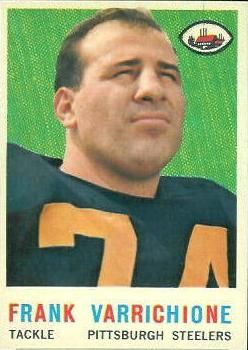 Frank Varrichione 1959 Topps #119 Sports Card