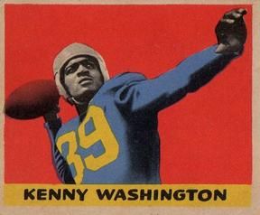 Kenny Washington 1949 Leaf #95 Sports Card