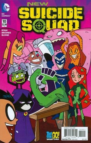 New Suicide Squad #10 (Teen Titans Go Variant Cover)
