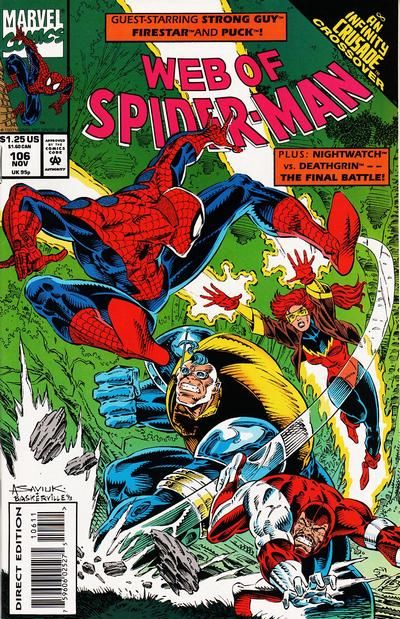 Web of Spider-Man #106 Comic