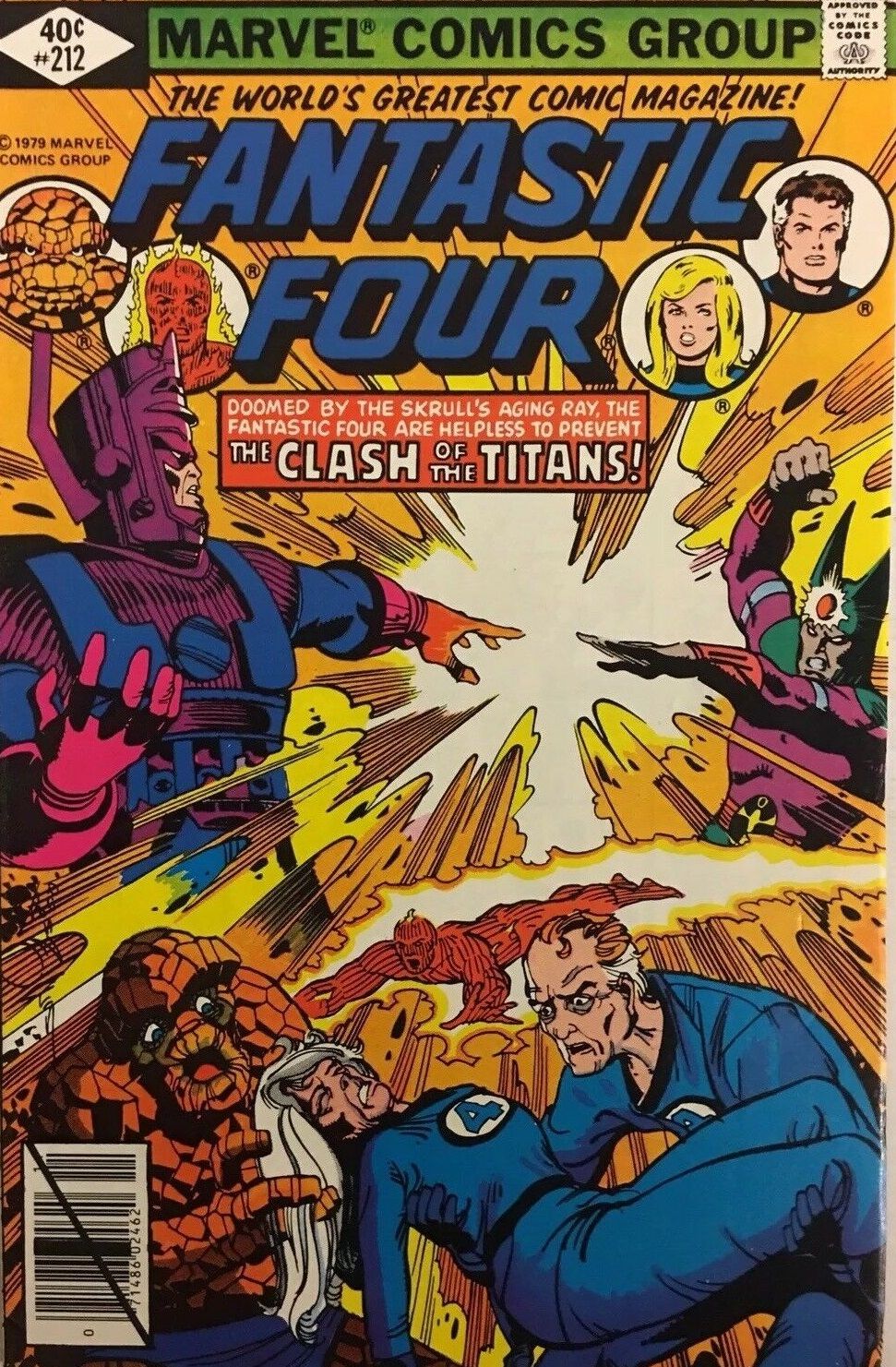 Fantastic Four #212 Comic