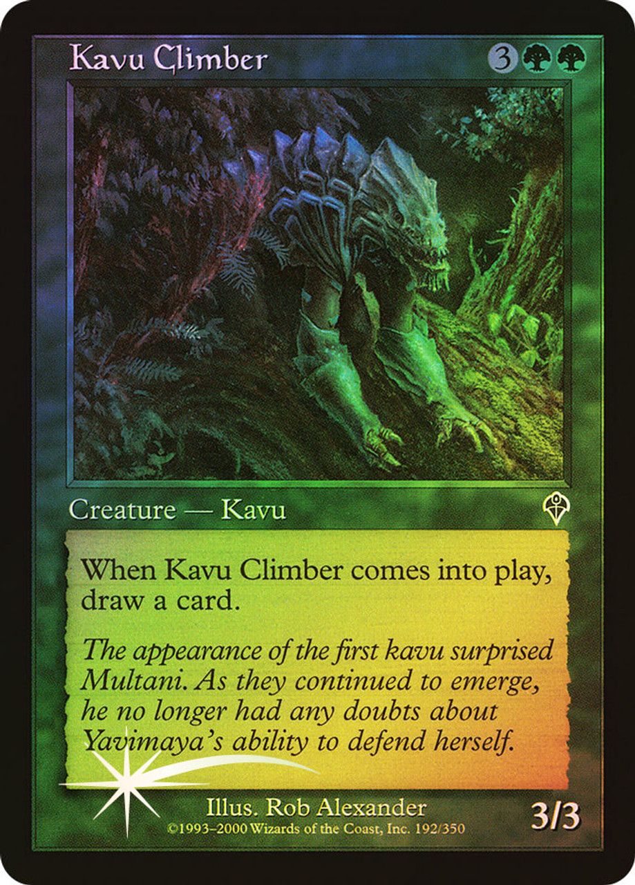 Kavu Climber (Invasion - Foil) Trading Card