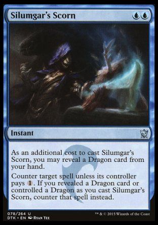 Silumgar's Scorn (Dragons of Tarkir) Trading Card