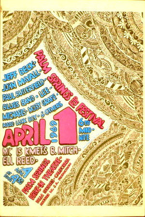 Palm Springs California Pop Festival 1969