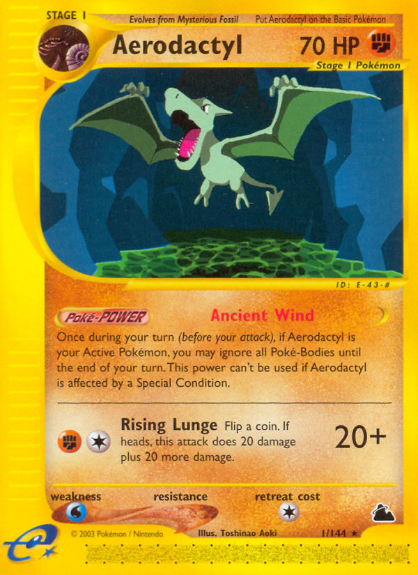 Skyridge Pokémon Card