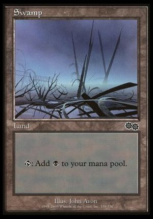 Swamp (Urza's Saga)