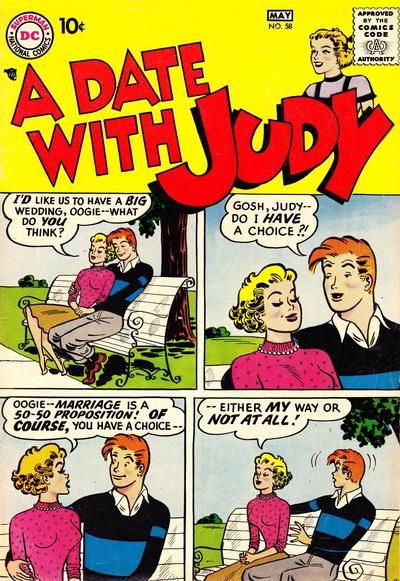 A Date With Judy #58 Comic