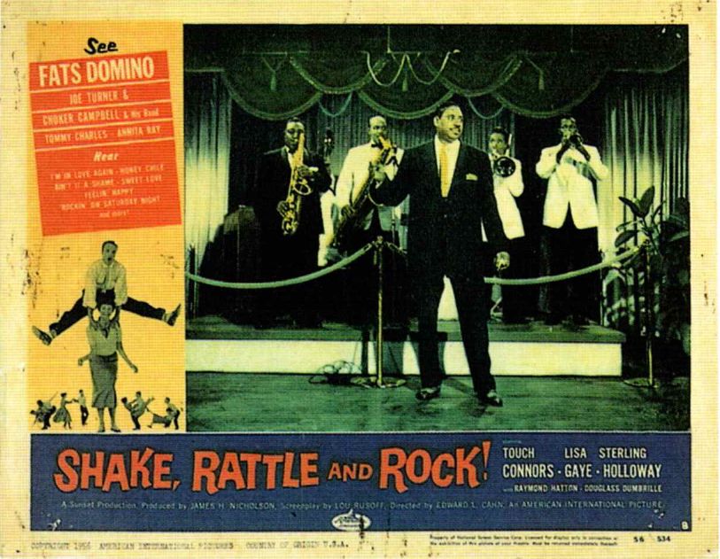 AOR-1.8 Joe Turner Shake, Rattle, and Rock! Lobby Card Concert Poster