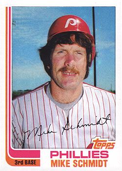 Sold at Auction: 1975 Topps #70 Mike Schmidt Philadelphia Phillies Baseball  Card