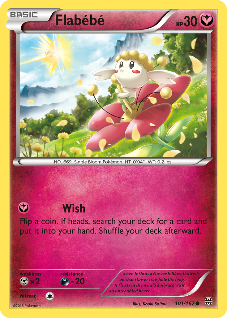 Flabébé (101/162) - BREAKthrough Pokémon Card