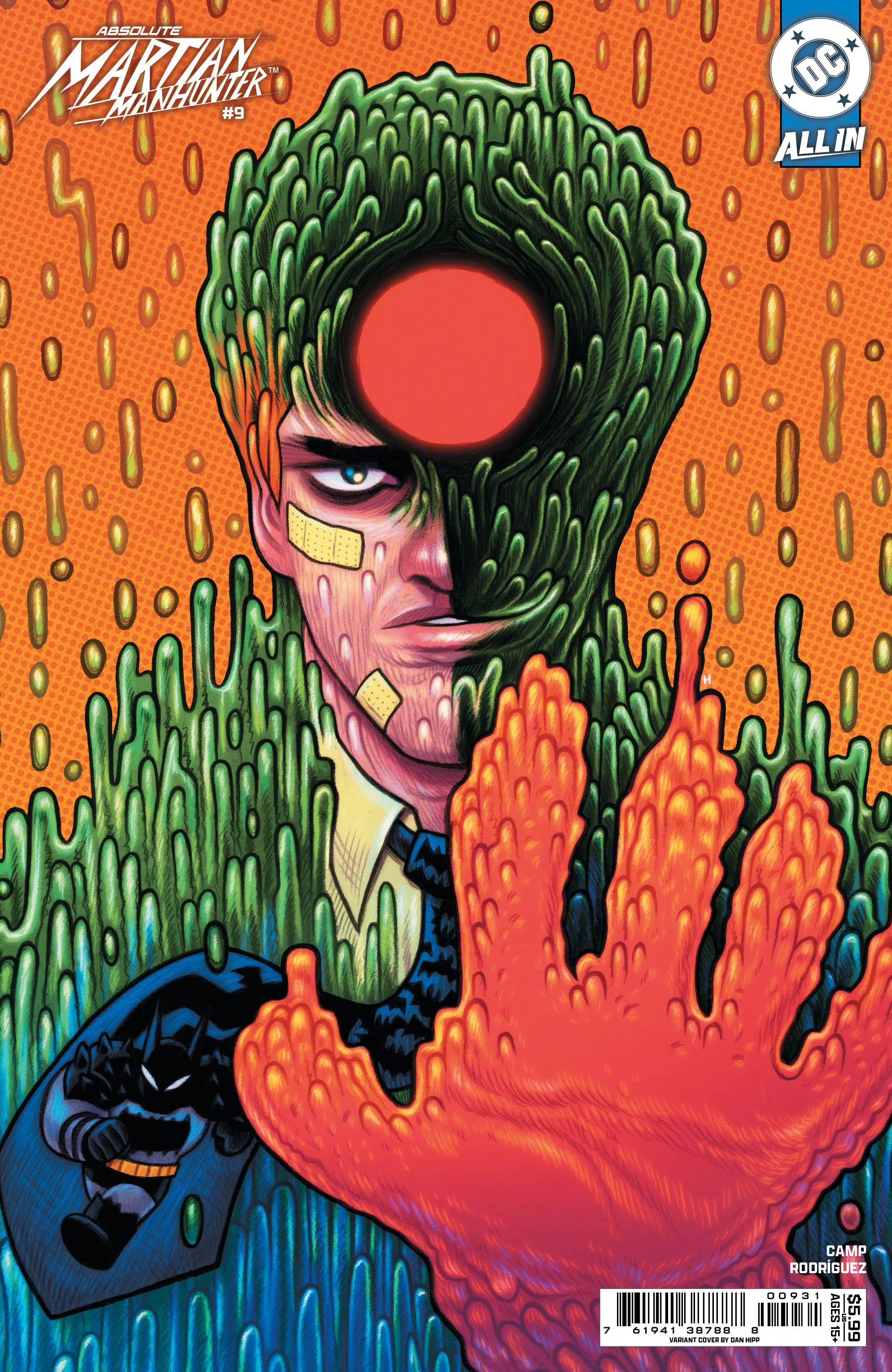 Absolute Martian Manhunter #9 (Cvr C Dan Hipp Card Stock Variant) Comic