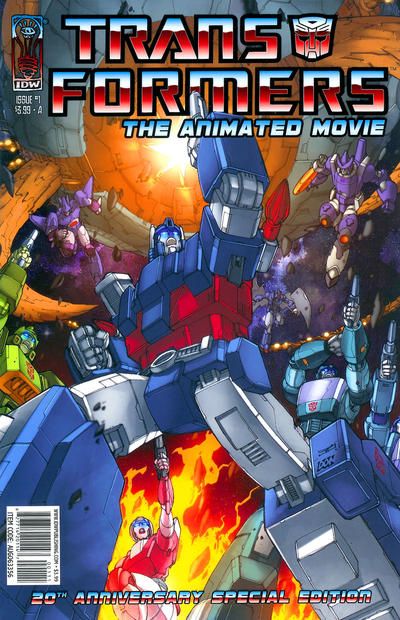 Transformers: The Animated Movie #1 Comic