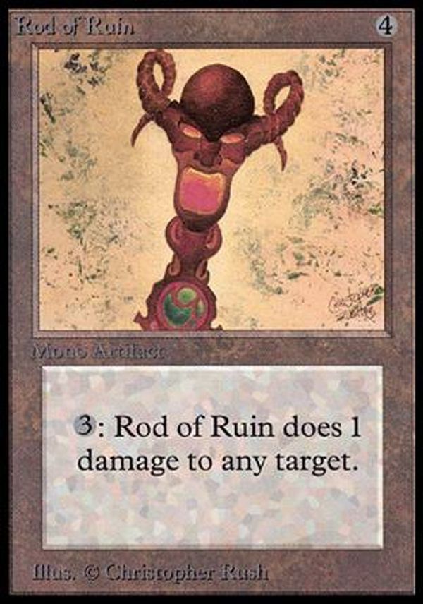 Rod of Ruin (Alpha)