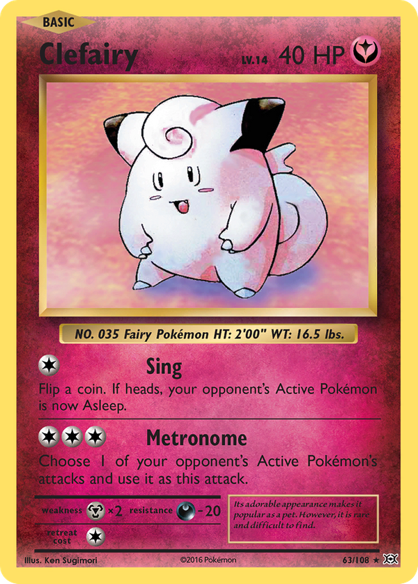 Clefairy (63/108) - Evolutions