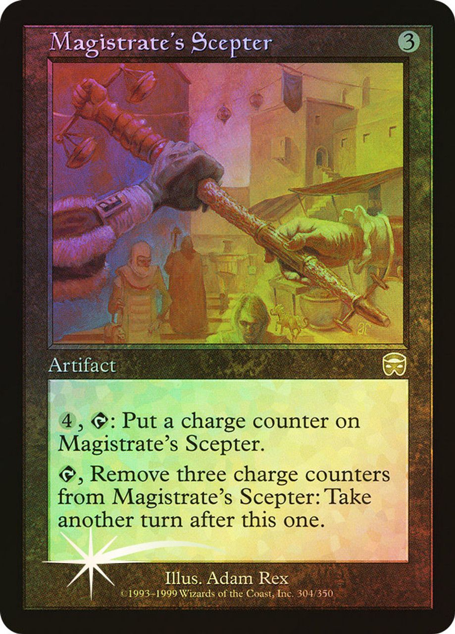 Magistrate's Scepter (Mercadian Masques - Foil) Trading Card