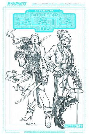 Steampunk Bsg 1880 #4 (20 Copy Concept Art Incv)