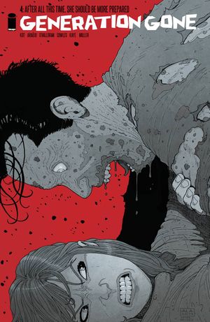 Generation Gone #4 (Cover B Walking Dead #128 Tribute)