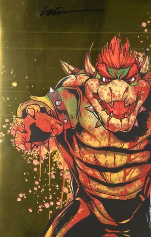 Gorkem Demir Studio Presents #1 (Bowser Battle Damage Gold Foil Ed. B)